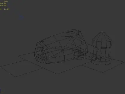 Ground scene 1 3D model