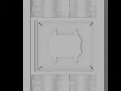 Sci-Fi Planes - 9 pieces Low-poly 3D model