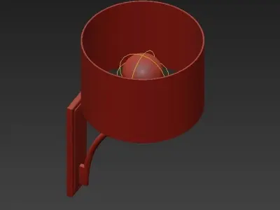 Heathfield Bathroom Light 2 3D model