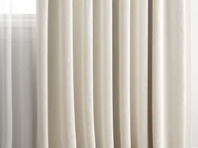 Curtain 351 3D model