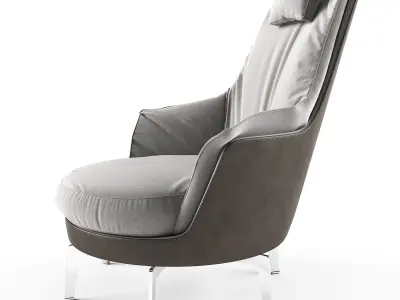 Guscioalto light armchair  3D model