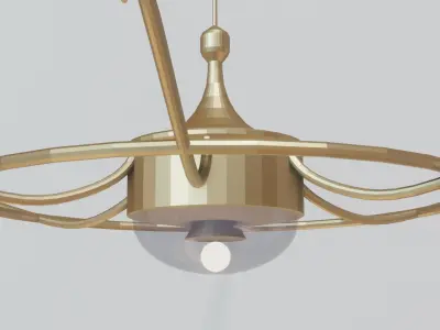 Bespoke Chandelier Free 3D model