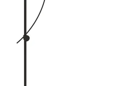 Balancer Floor Lamp 3D model