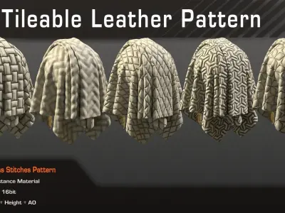 Tileable Laether Pattern Texture