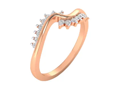 Women Ring Render 3dm STL MTL SLC JCD OBJ FBX Details 3D print model 87