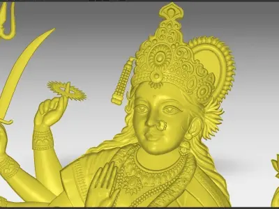 SHERO WALI MATA 3D model