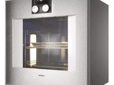 Gaggenau Oven BO420101 400 series 3D model