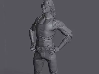 Cyber punk 2077 3D print model