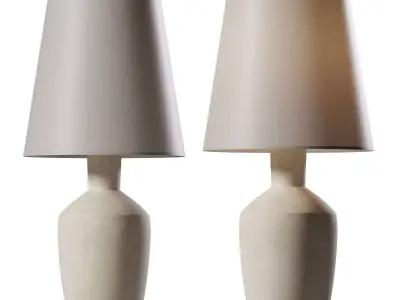 Form Studies Ceramic Table Lamp 3D model