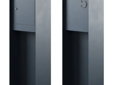 Mailboxes by Adezz 3D model