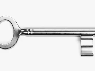 New Key V1 - Universal Hollow Barrel Skeleton Key 3D model