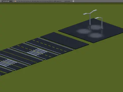 Road low-poly texture Texture
