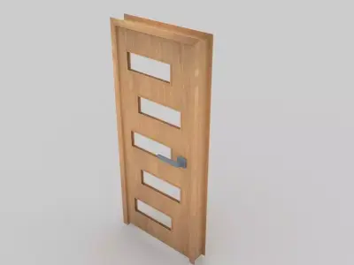 Door interior Free 3D model
