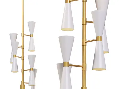 Milo Foyer Pendant by lightology 3D model