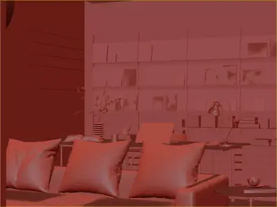 Stockholm Interior scene  3D model