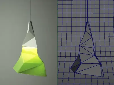 Papero Lamp 3D model