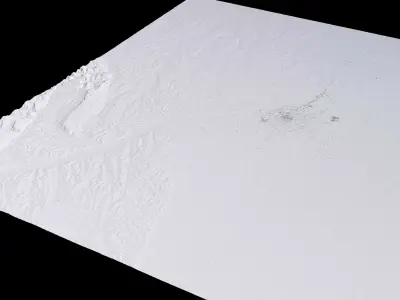 Santa Cruz Bolivia City Landscape 3D Model 3D model