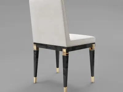 Benoit Dining Chair 3D model
