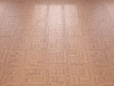 Parquet - Laminate - Wooden floor 2 in 1 Low-poly 3D model 76