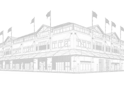 Fulton Market NYC building 3D model