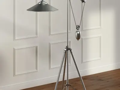 Arhaus Mina Floor Lamp 3D model