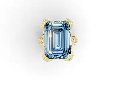 Diamond ring Jewellery For Women 3D print model purchase