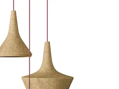 Seletti cork lamps 3D model