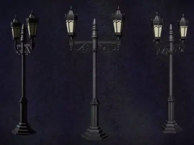 Lamp Street Series LumixLu N4 3D model