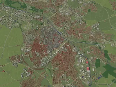 Reims France - city and urban