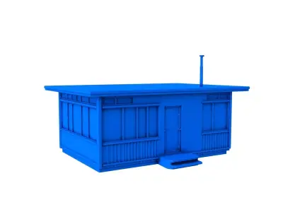 CONSTRUCTION OFFICE -  container office 3D print model