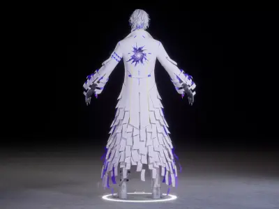 PRISM PRINCE Low-poly 3D model