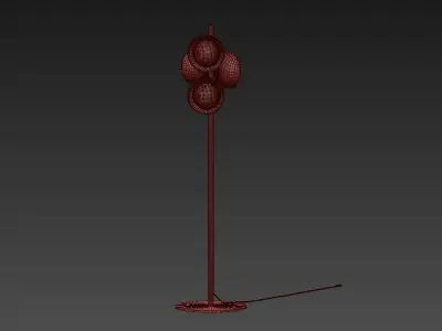 Muse Floor Lamp by Tooy 3D model