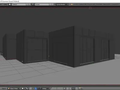 Summer house 3D model
