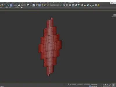 Currey and Co Chiffonade Wall Sconce Low-poly 3D model