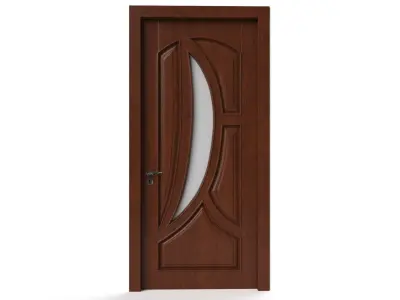 Interior doors with door handle Jado Padua 3D model