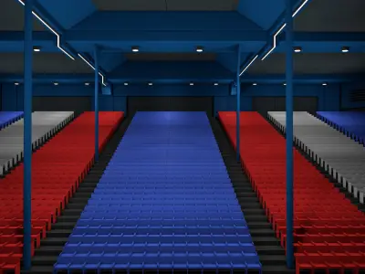 Concert Hall Theatre 3D model