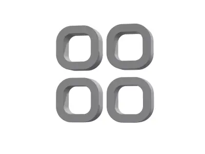 3d apps Low-poly 3D model