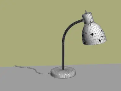 Table lamp 3D model 147