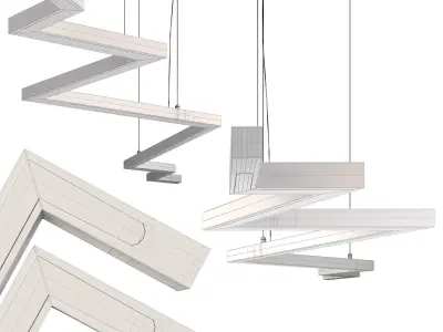 Bolt LED Pendant Light 3D model