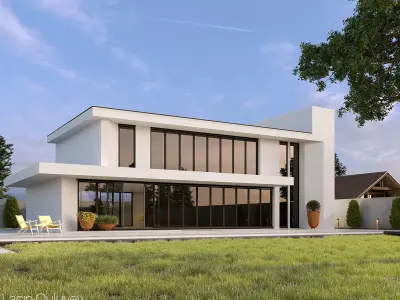 CGI - Architectural Visualization scene 3D model