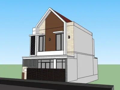Minimalis House 3D model