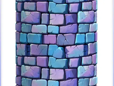 Stylized Wall Seamless Texture Texture 80