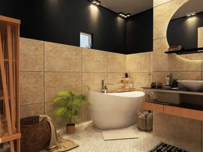 Bathroom Design 3D model