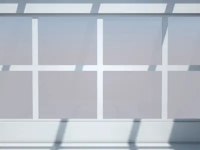 Sci Fi Room Low-poly 3D model