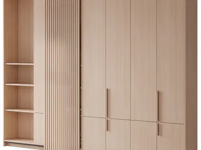 52 Wardrobe Composition 3D model