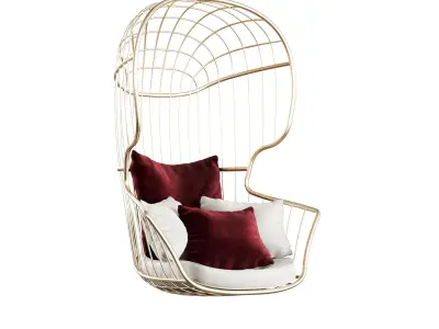 hanging chair 3D model get