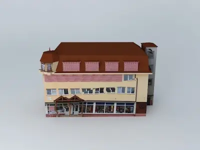 Bookstores Panth Rei Free 3D model