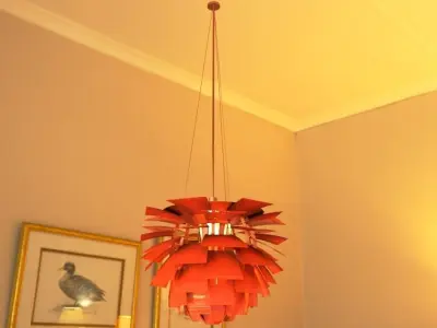Chandelier light 3D model