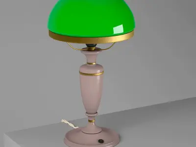 Old lamp 3D model order
