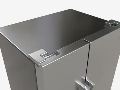 Fridge-freezer Bosch KAD93VBFP 3D model